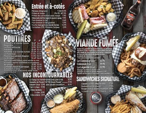 edward boucherville|Menu – Edward Smoke Meat